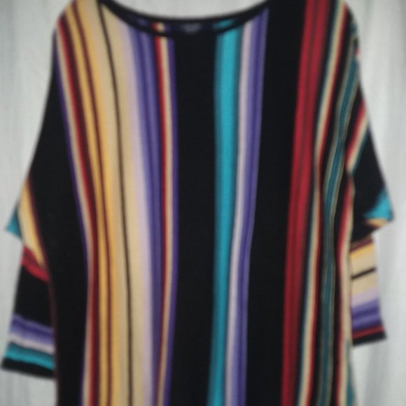 Chaps multi-colored linen and cotton sweater - Picture 2 of 3